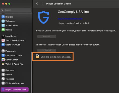 How do I manage the GeoComply Player Location Check plug .